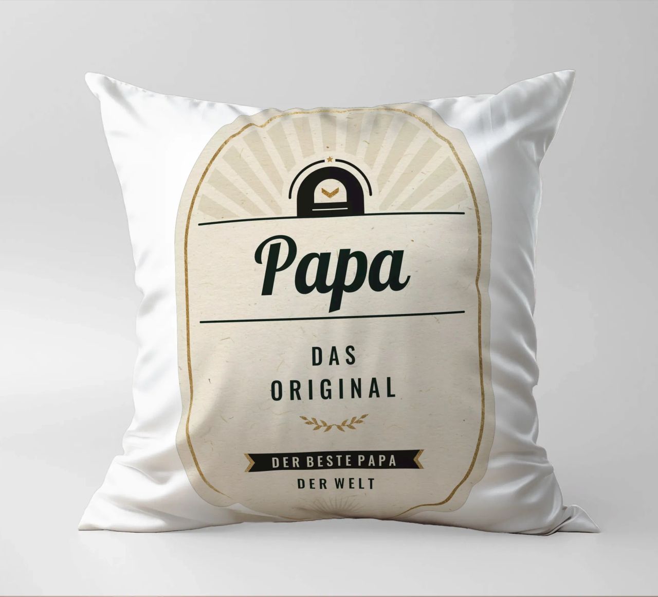 Bier Etikett coussin de Kartenliebe
