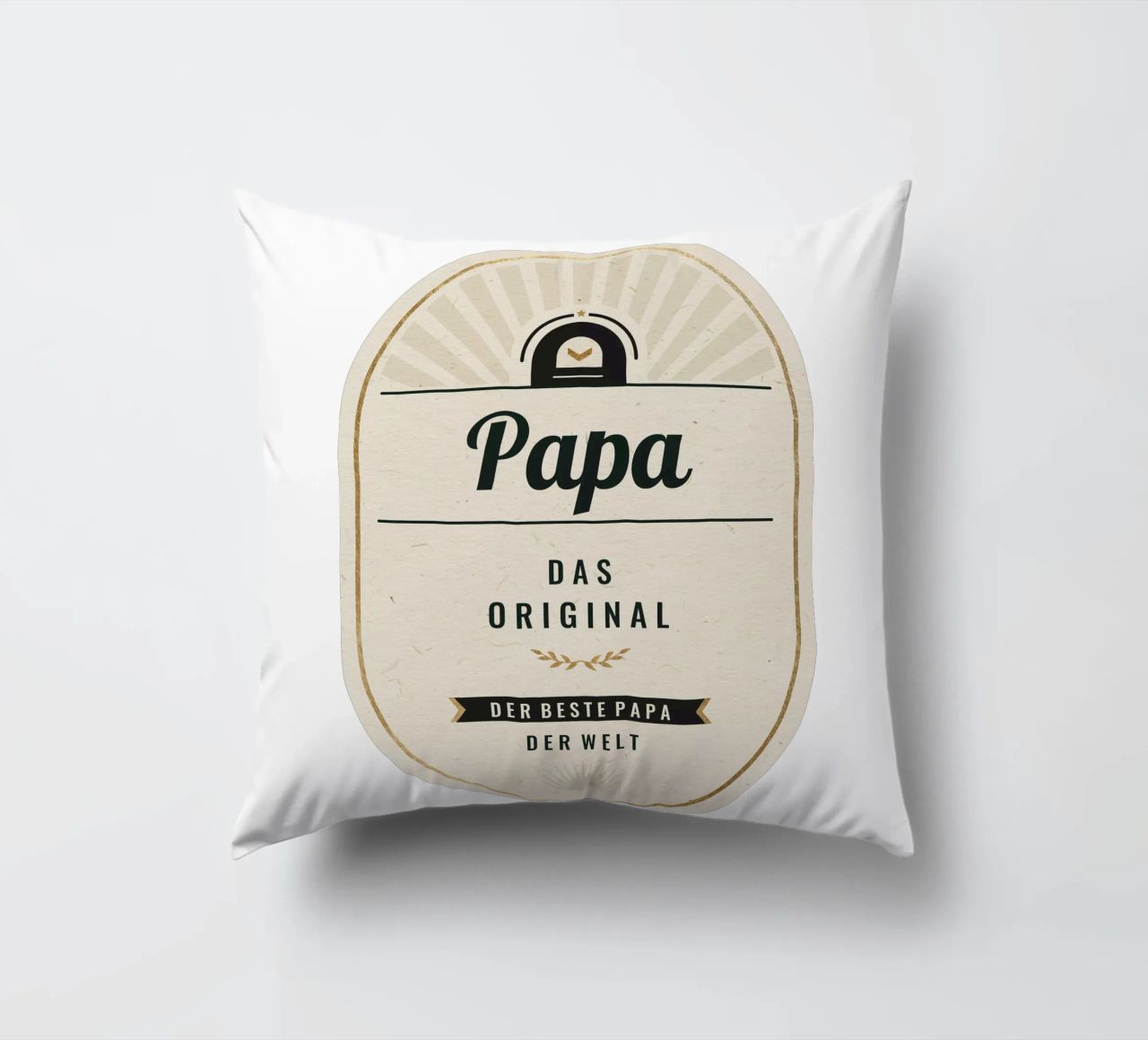 Bier Etikett coussin de Kartenliebe