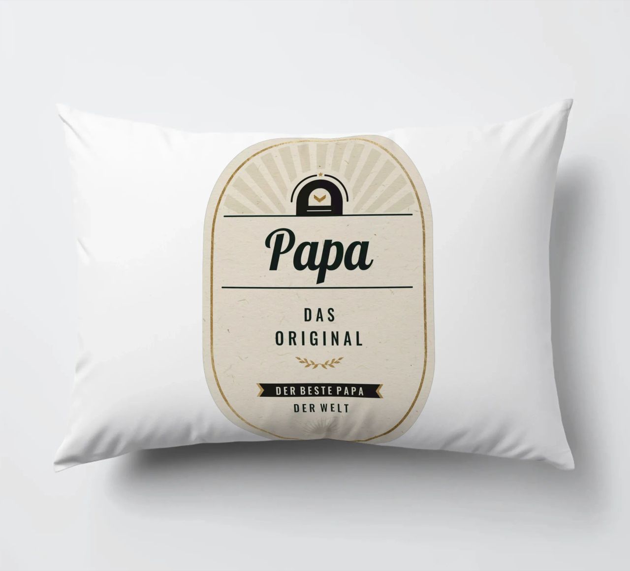 Bier Etikett coussin de Kartenliebe