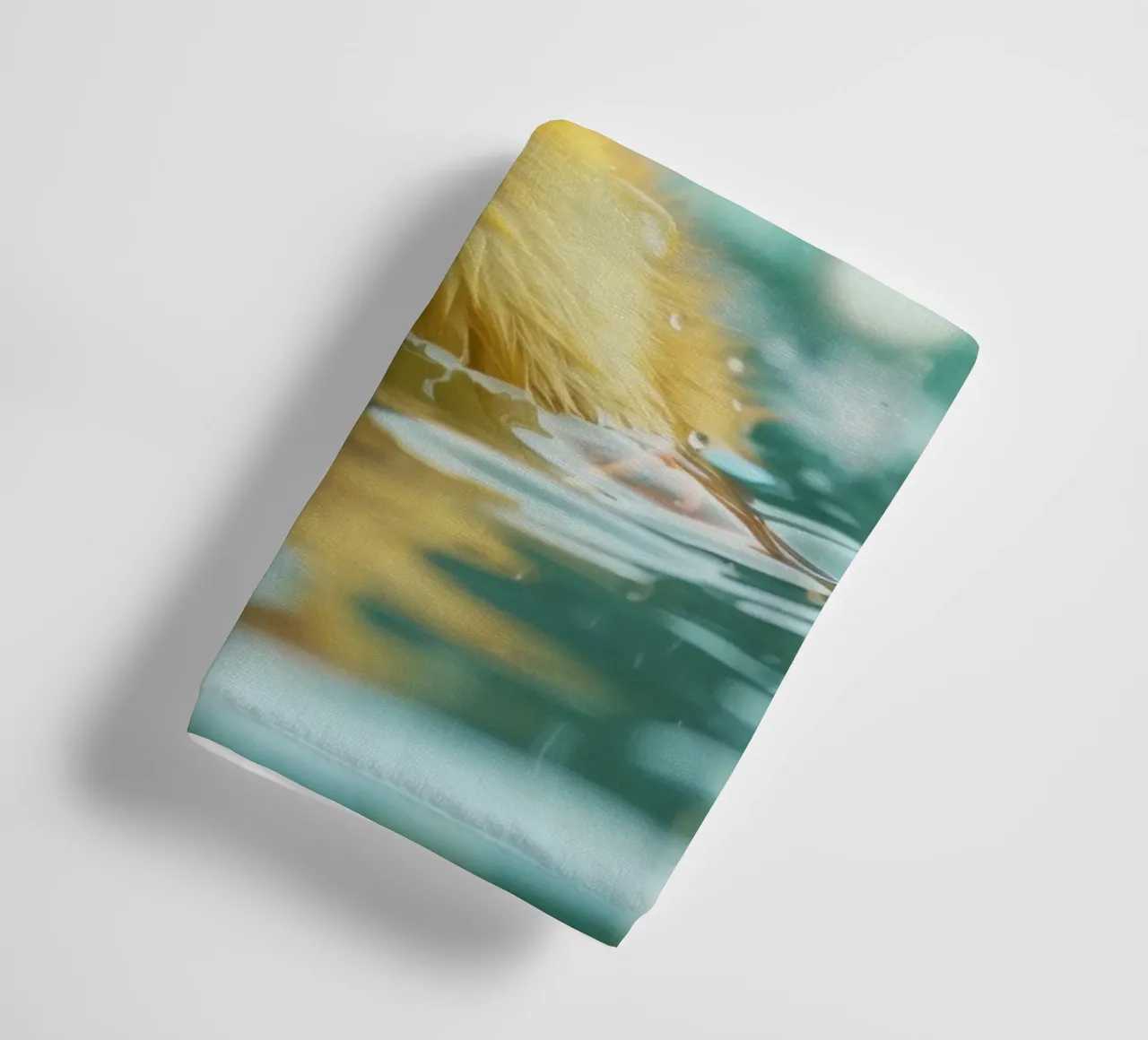 Bubbling Duckling Gaze Handtuch von DesignDoodle
