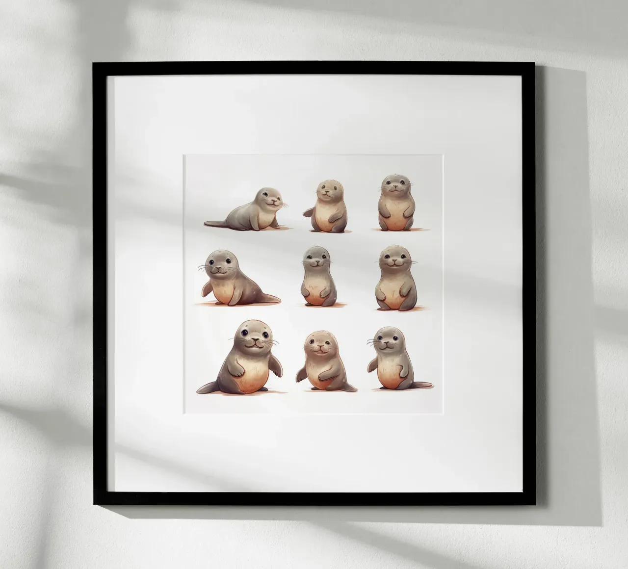 Pandilla Retro Seal hahnemühle de Funny Animals