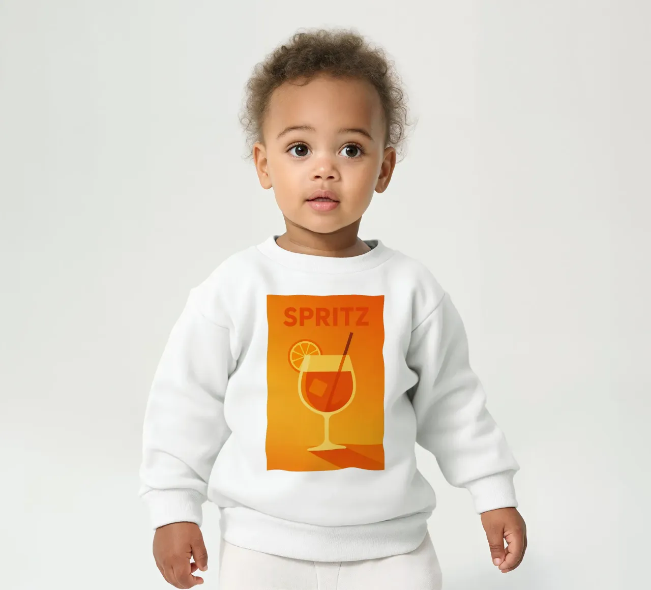 SPRITZ - Der Geschmack des Sommers als Poster Baby Sweatshirt von Boissons - Affiches & posters - Retro
