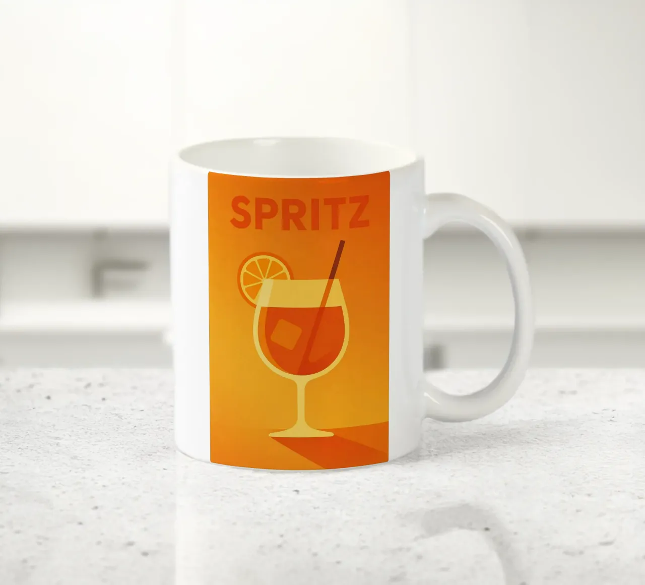 SPRITZ - Un assaggio d'estate su manifesto tazza in ceramica da Boissons - Affiches & posters - Retro