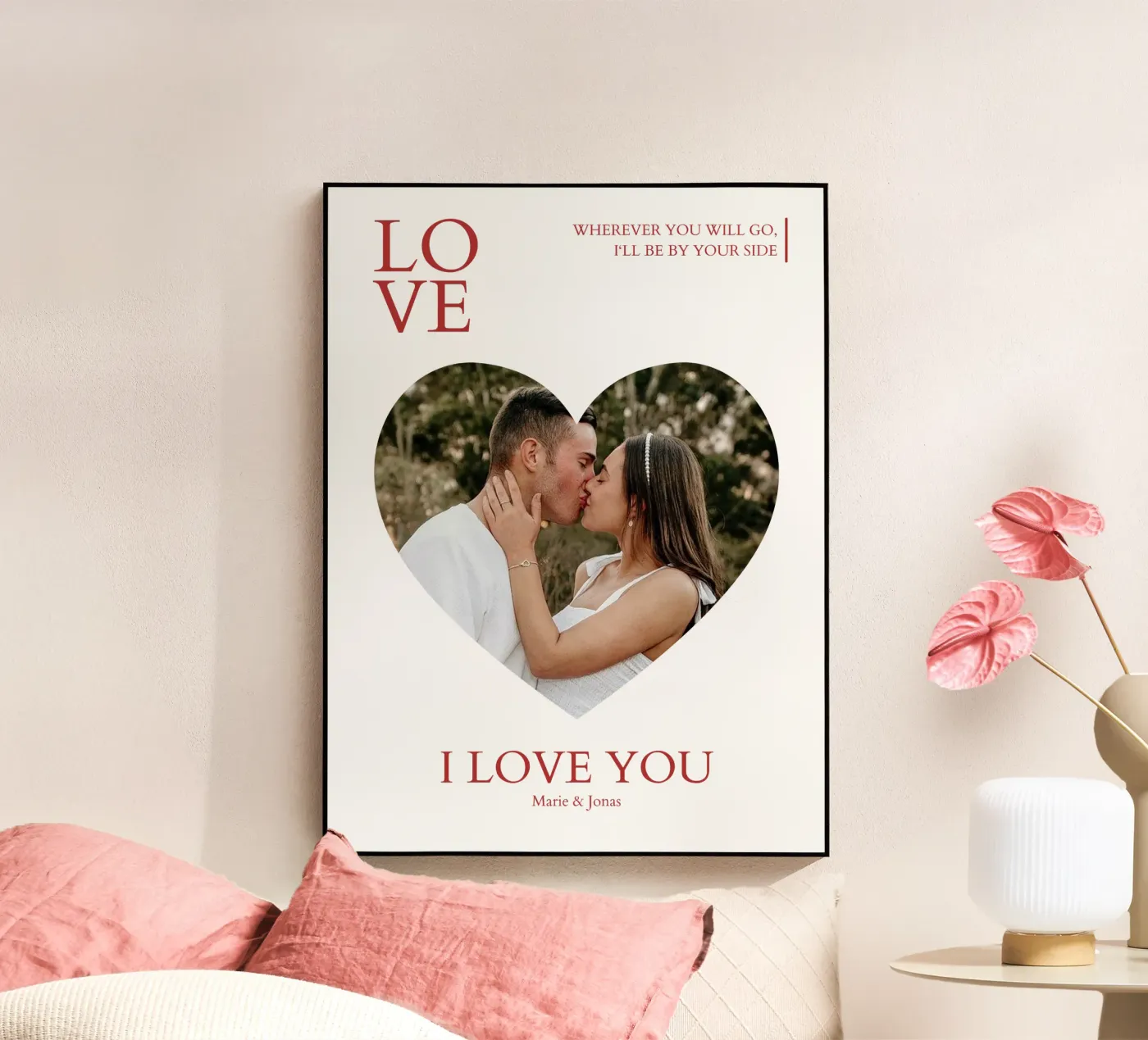 Love Acryl-Glas von Kartenliebe