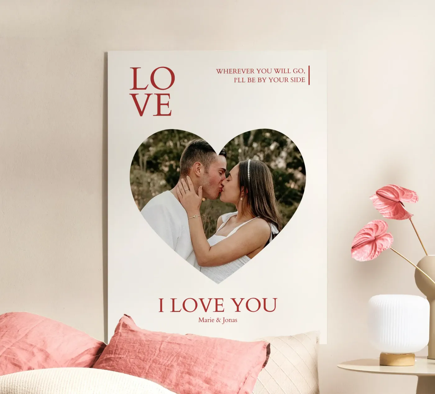 Love Acryl-Glas von Kartenliebe