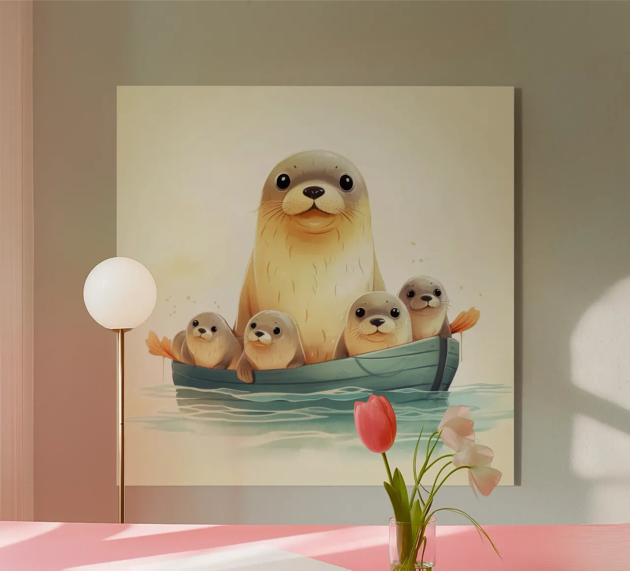 Pandilla Retro Seal metacrilato de Funny Animals