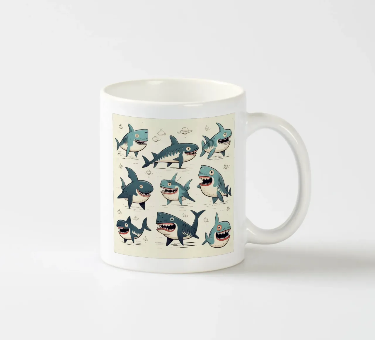Retro Shark Gang tazza in ceramica da Funny Animals