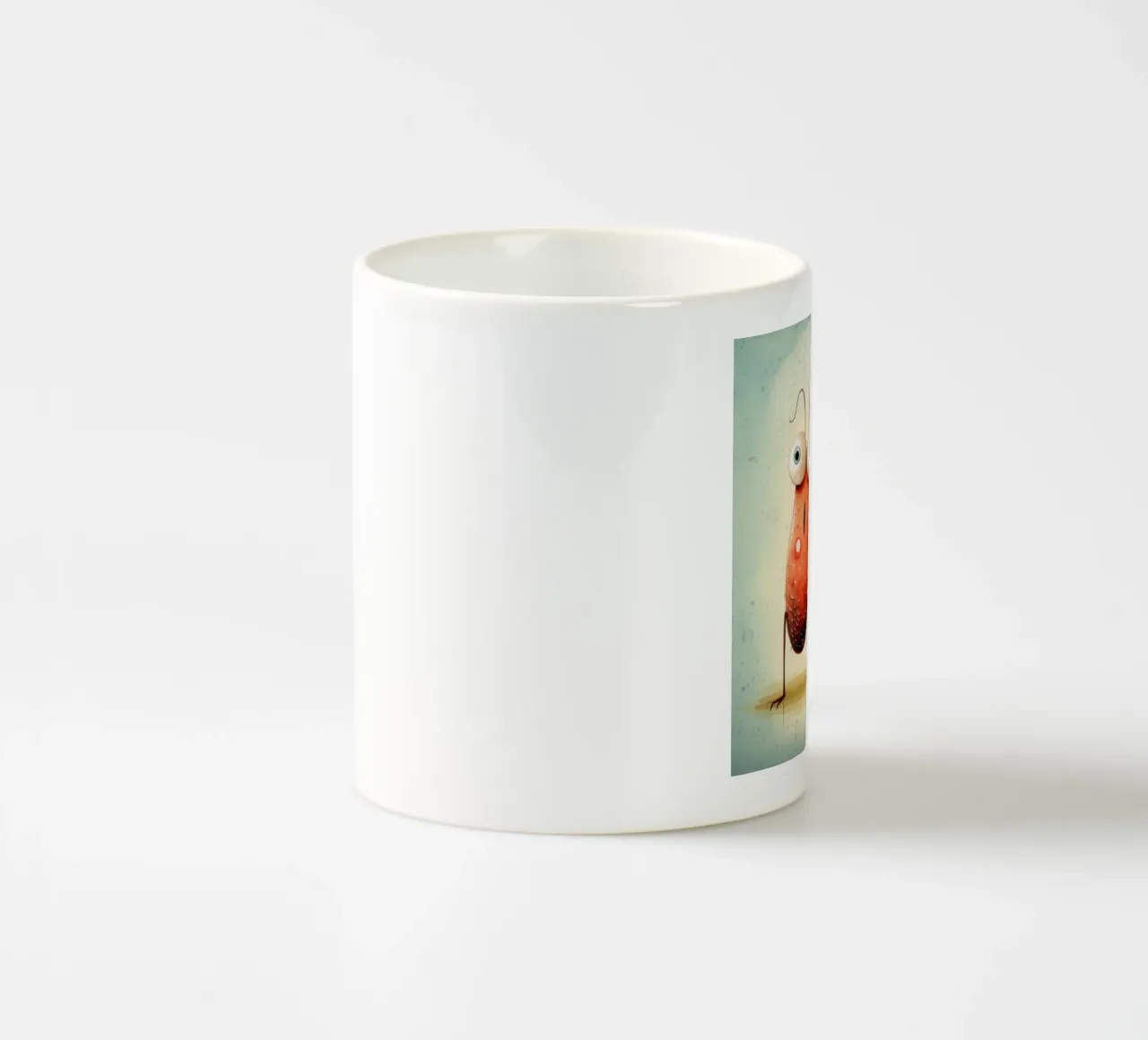 Duo di gamberi retrò tazza in ceramica da Funny Animals
