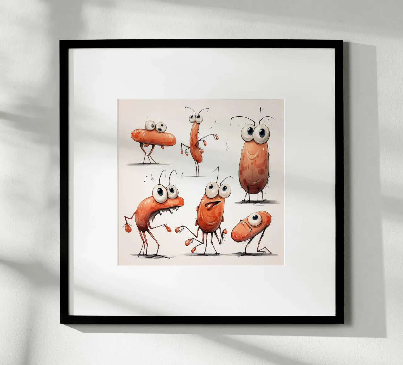 Pandilla de gambas retro hahnemühle de Funny Animals