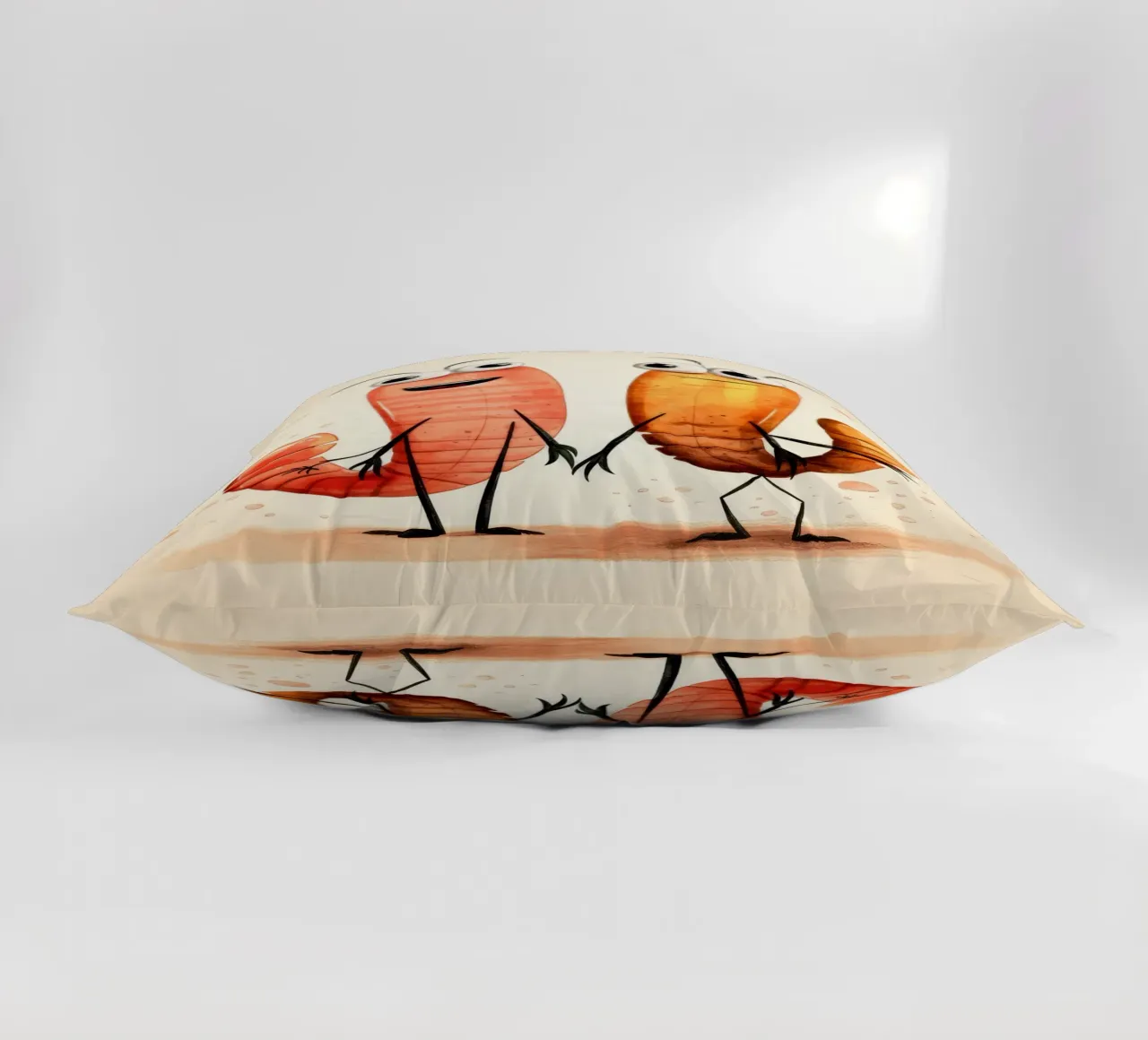 Duo di gamberi retrò cuscino da Funny Animals