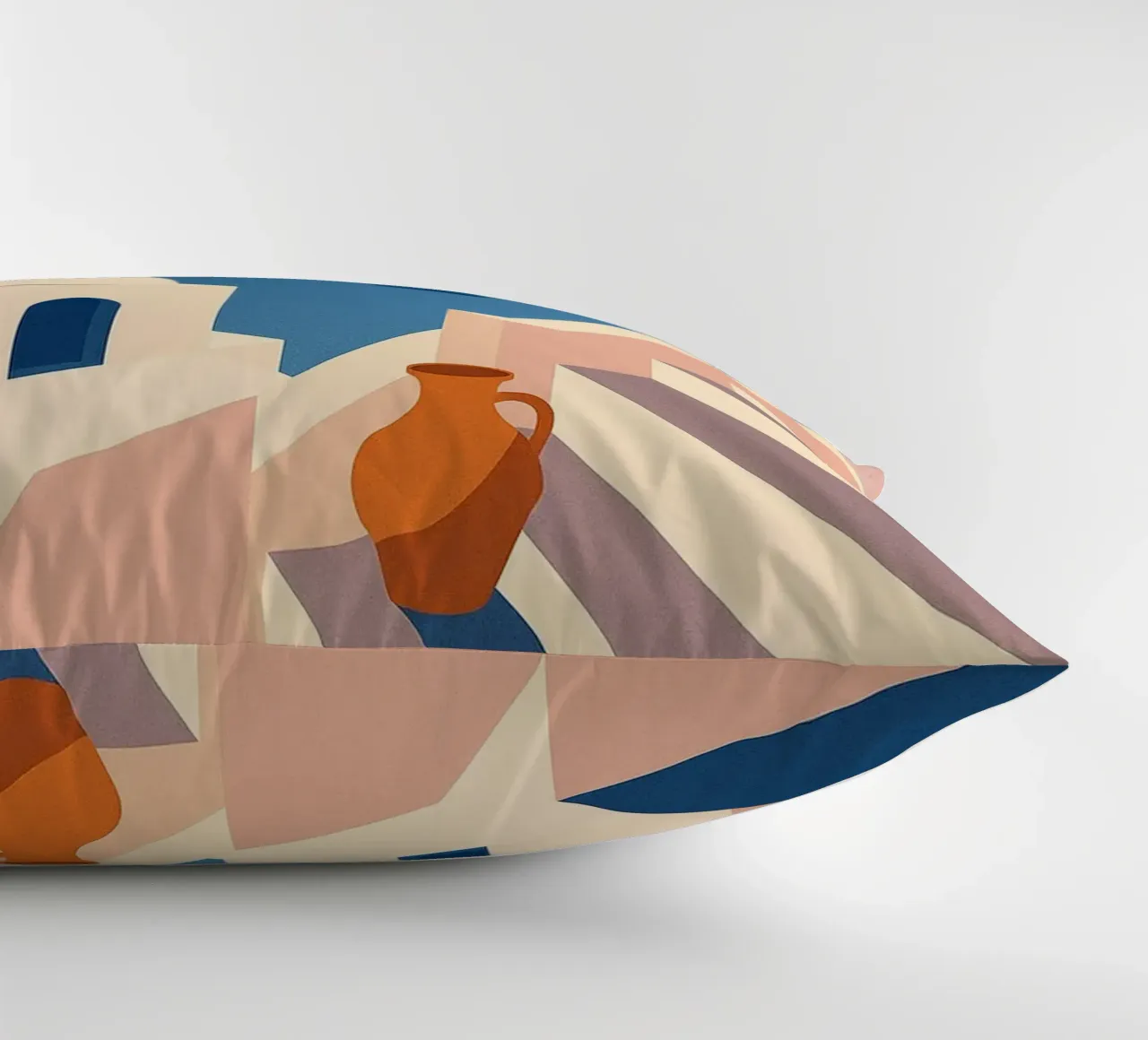 SANTORIN - I passi per la fuga cuscino da JETLAG | affiches voyage