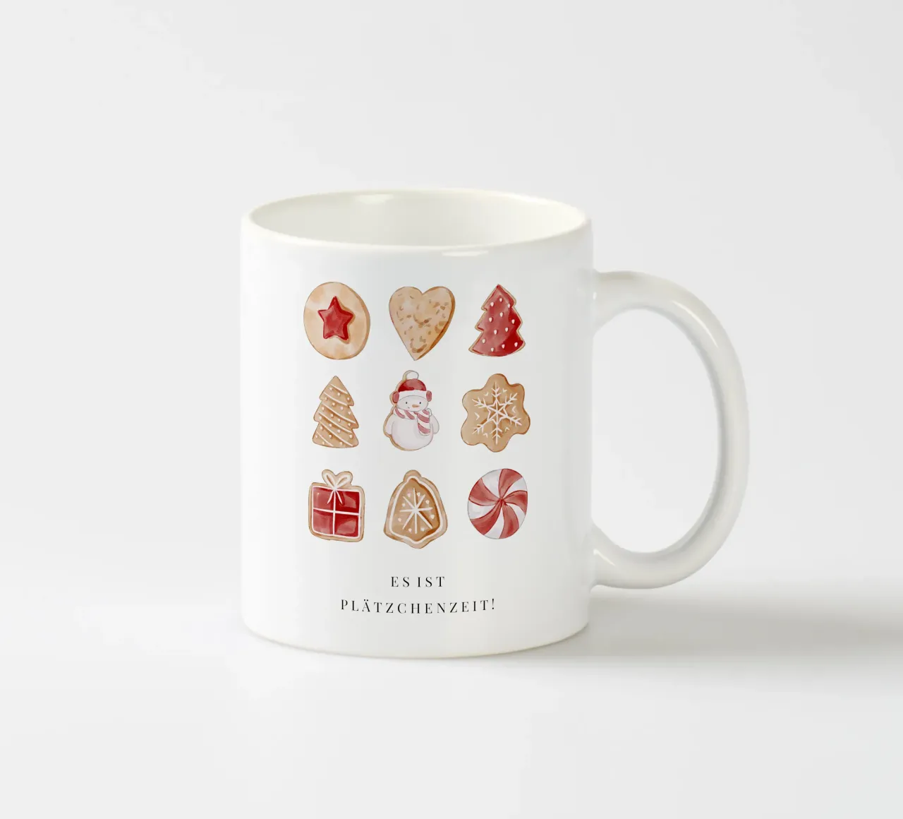 Plätzchen ceramic mug by Kartenliebe