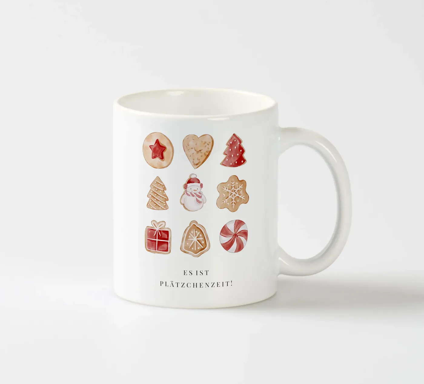 Plätzchen ceramic mug by Kartenliebe
