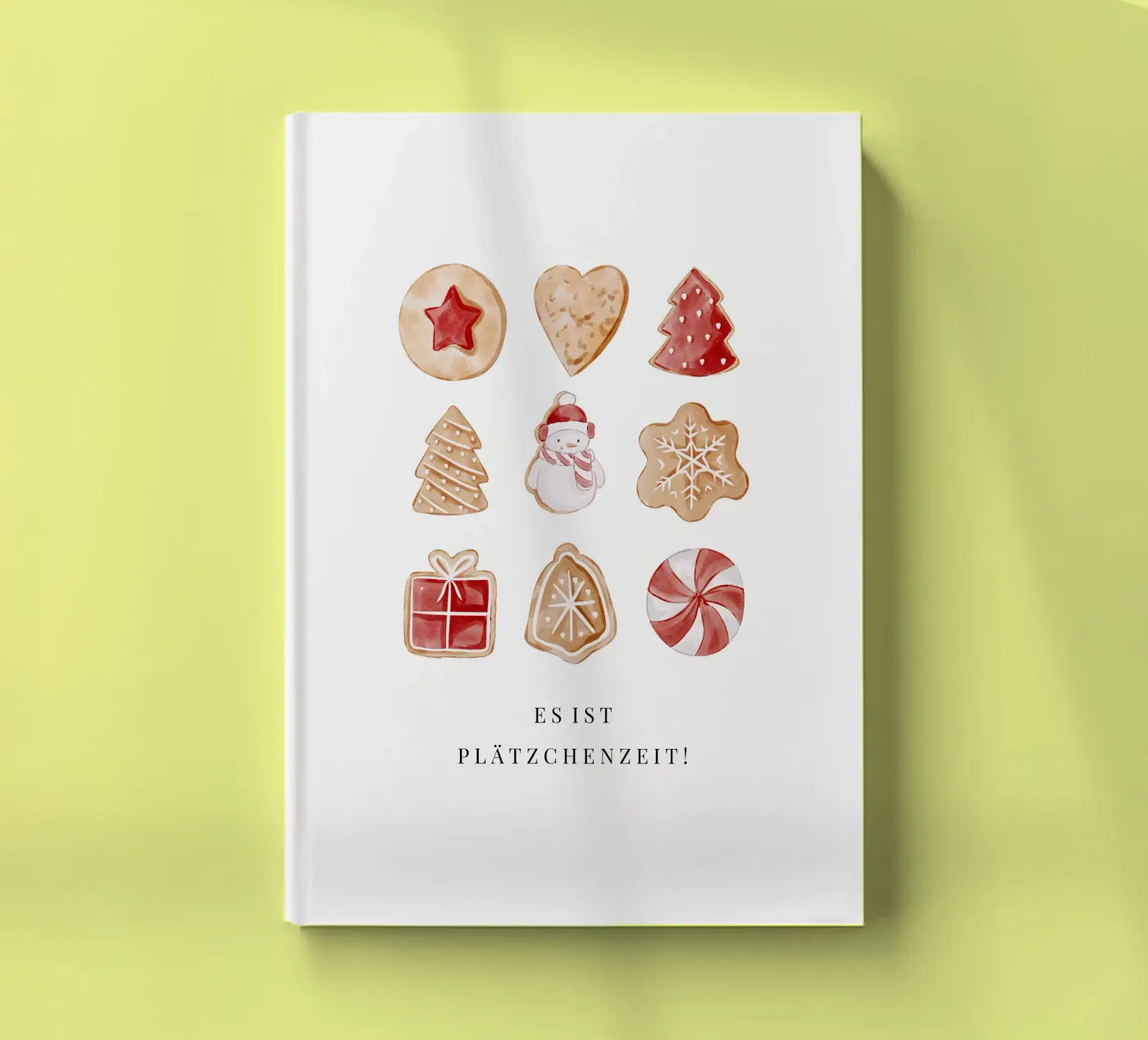 Plätzchen notebook by Kartenliebe
