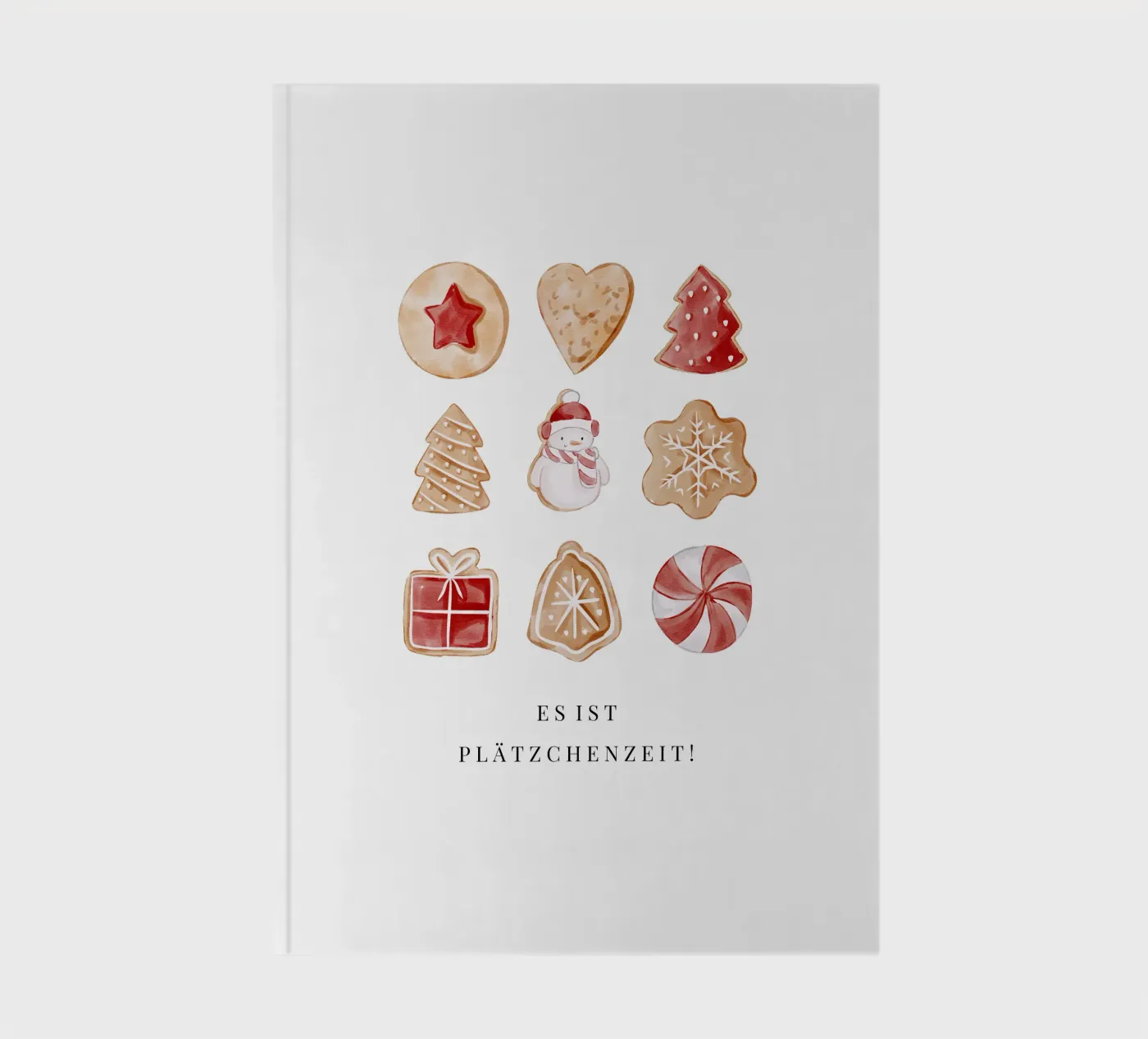 Plätzchen notebook by Kartenliebe