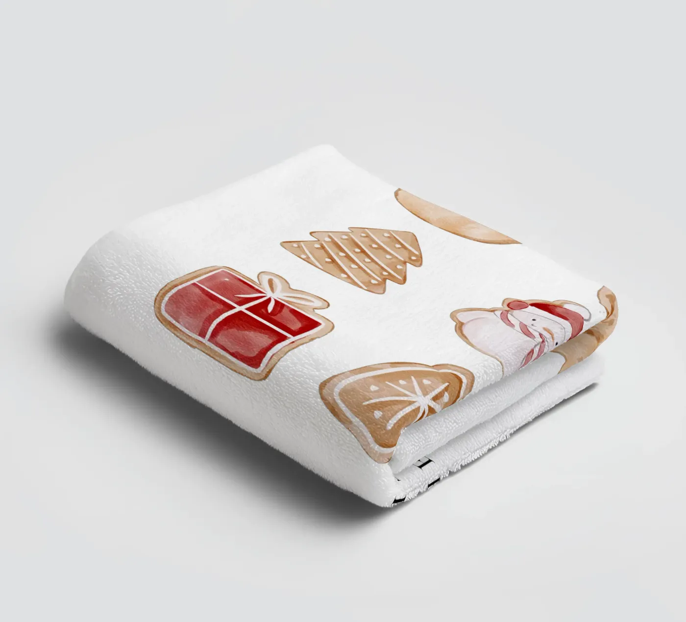 Plätzchen badhanddoek van Kartenliebe