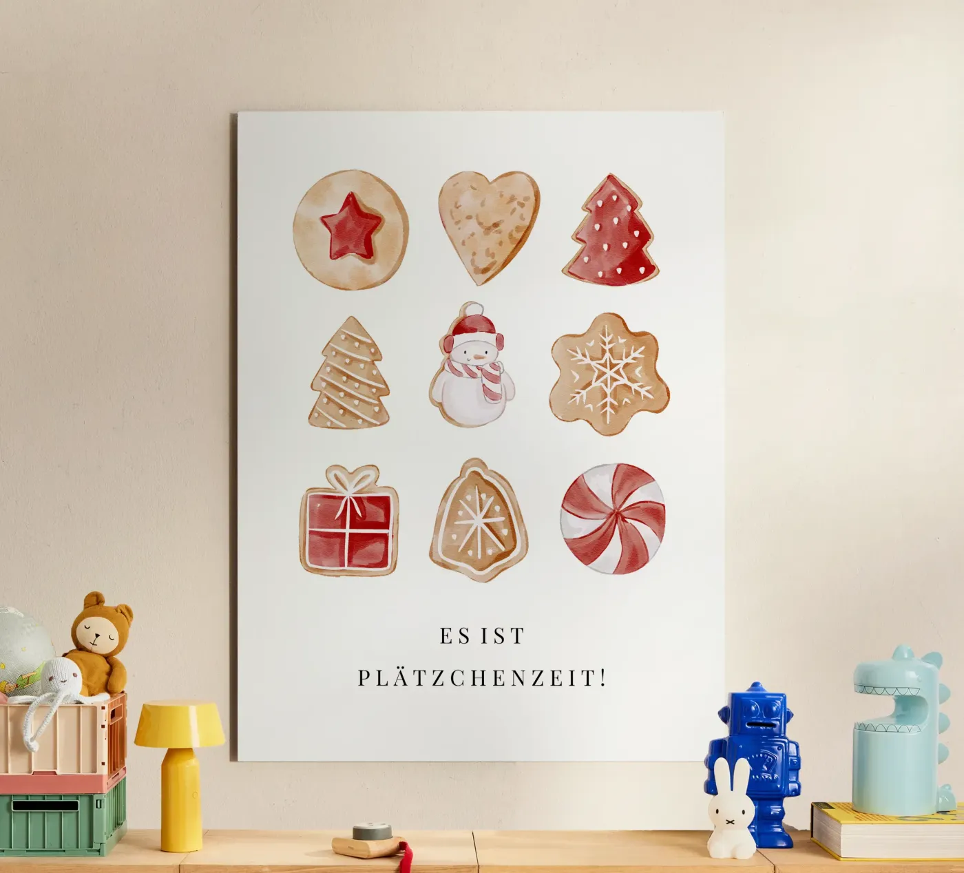 Plätzchen alluminio dibond da Kartenliebe
