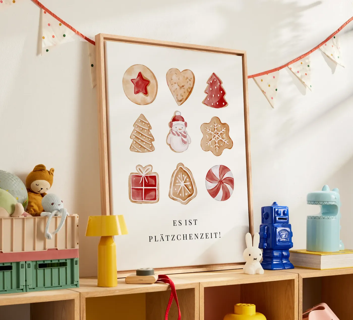 Plätzchen canvas van Kartenliebe