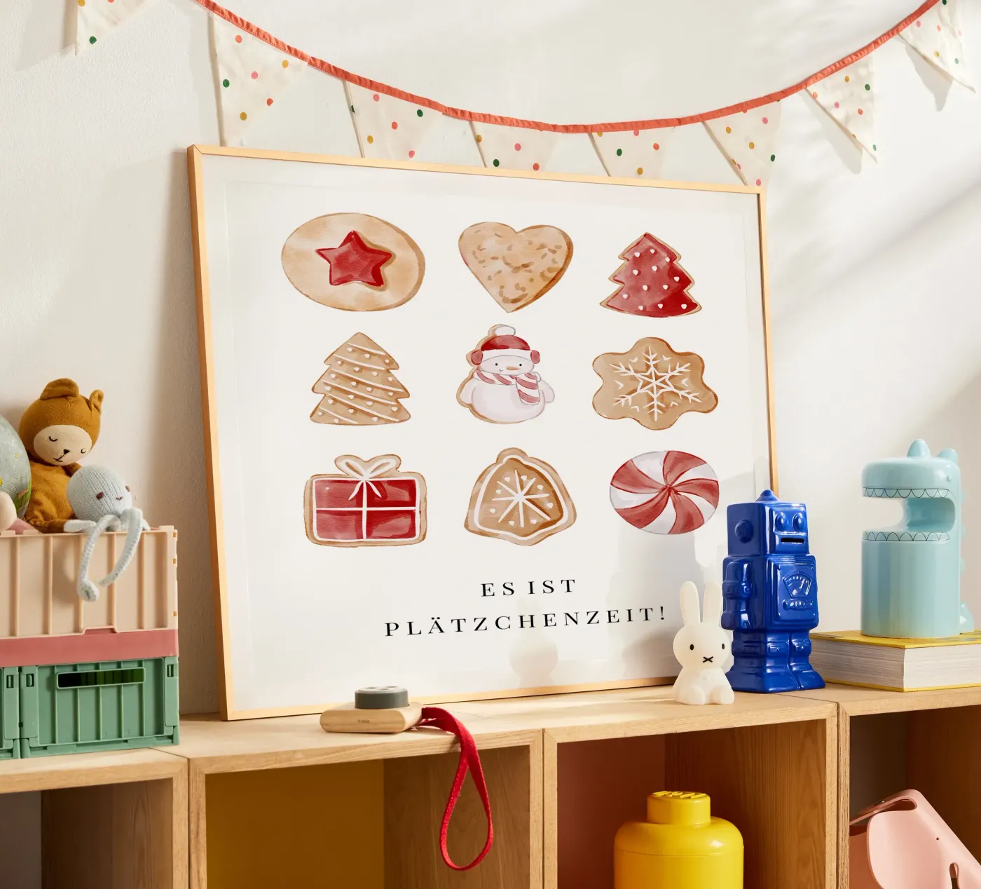 Plätzchen Poster von Kartenliebe