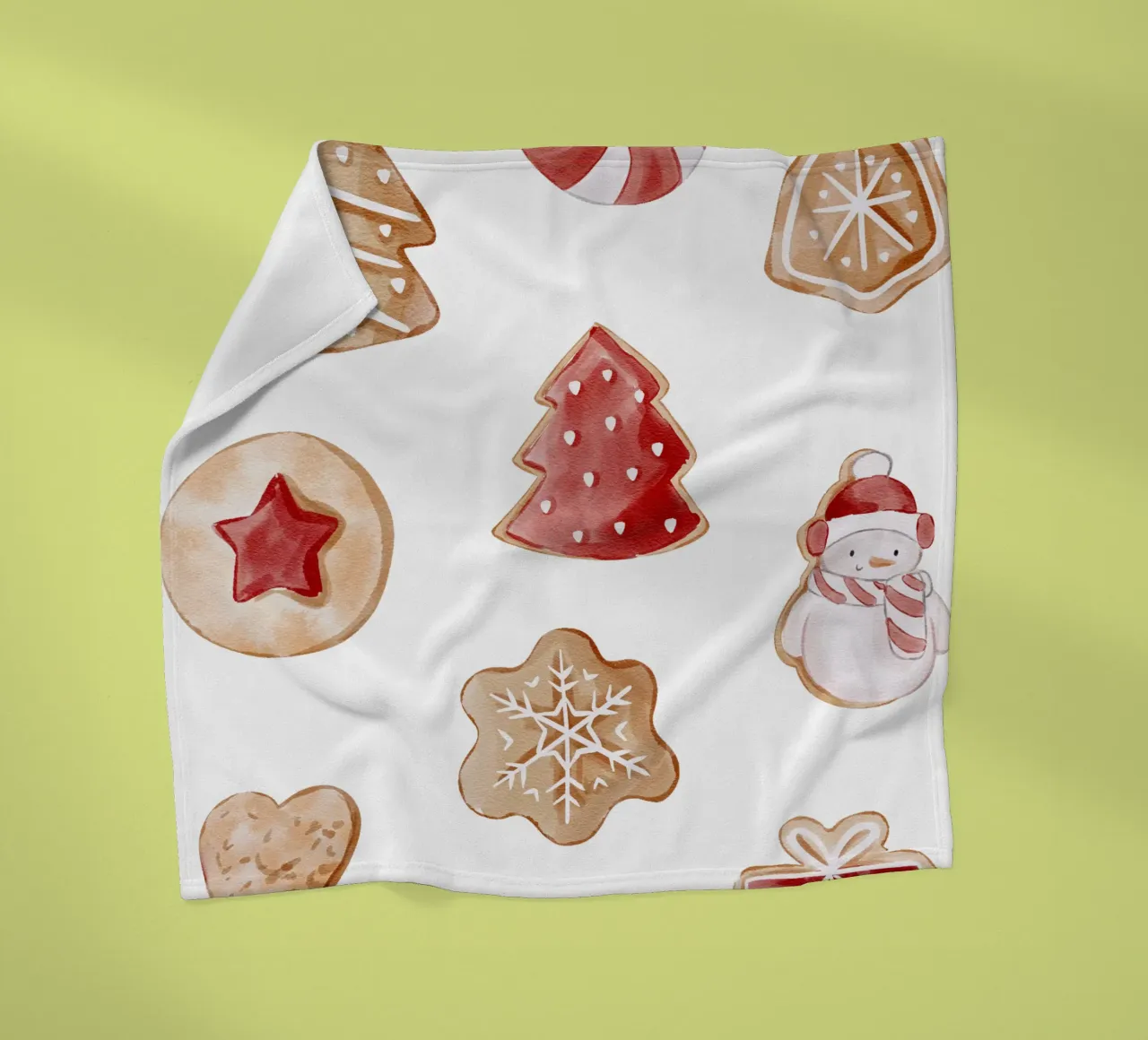 Plätzchen Fleecedecke von Kartenliebe