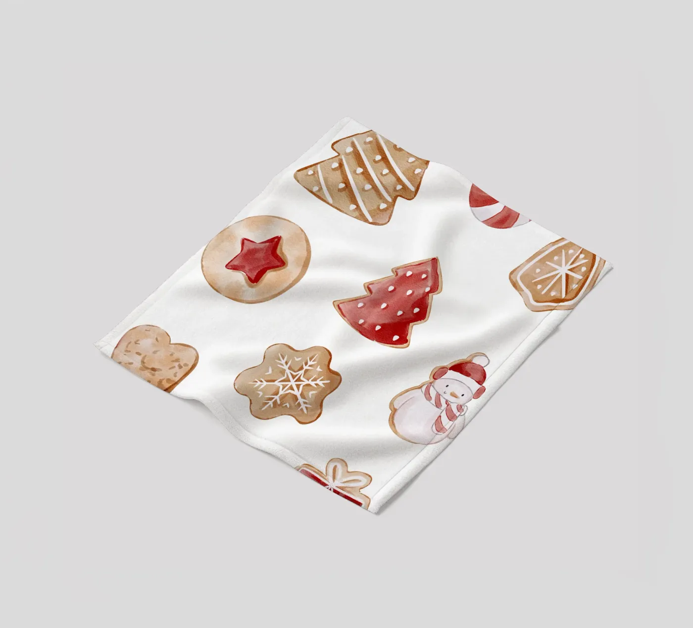 Plätzchen fleece blanket by Kartenliebe