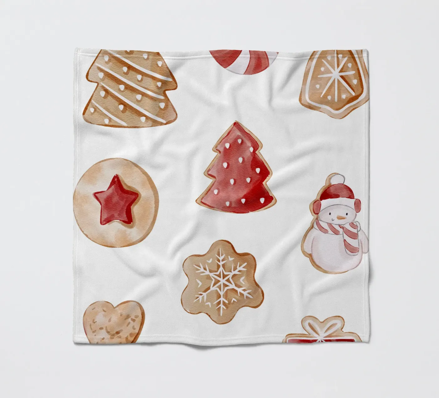 Plätzchen fleece blanket by Kartenliebe