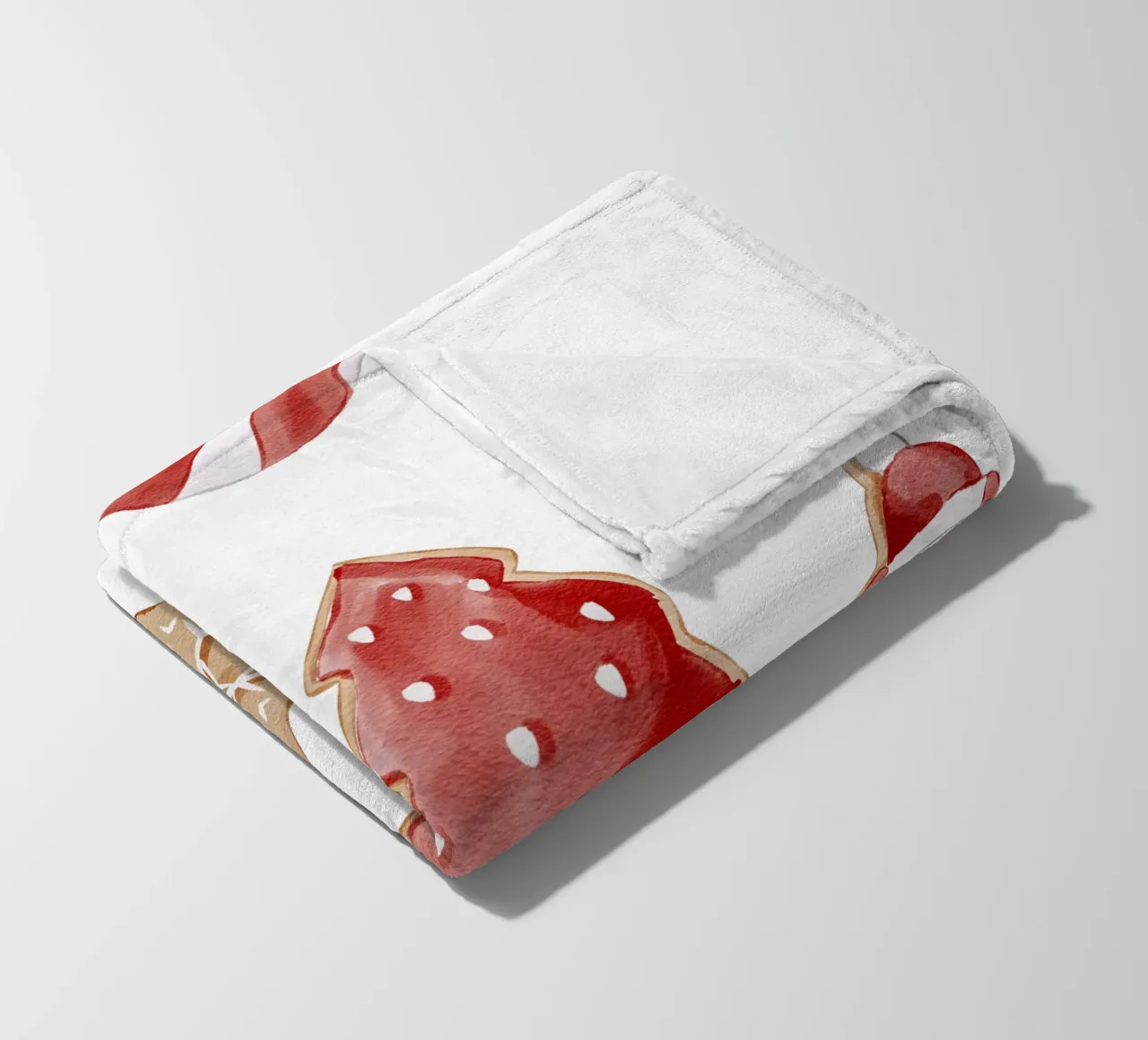 Plätzchen Fleecedecke von Kartenliebe