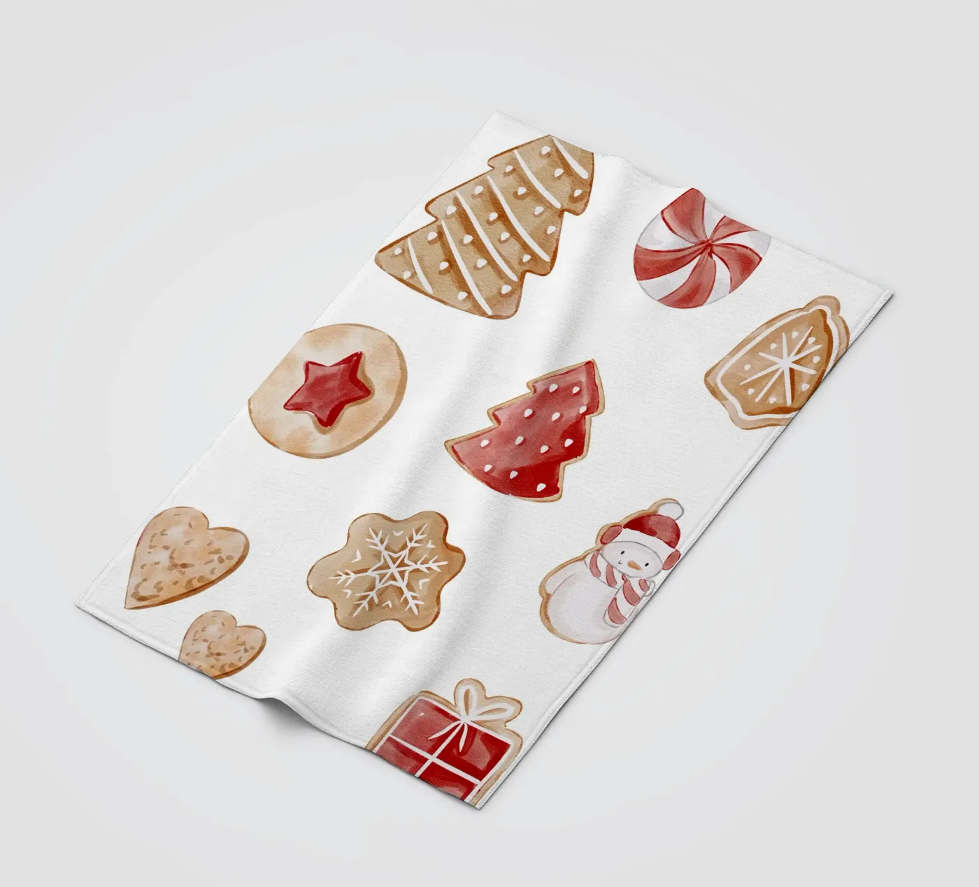 Plätzchen fleece blanket by Kartenliebe