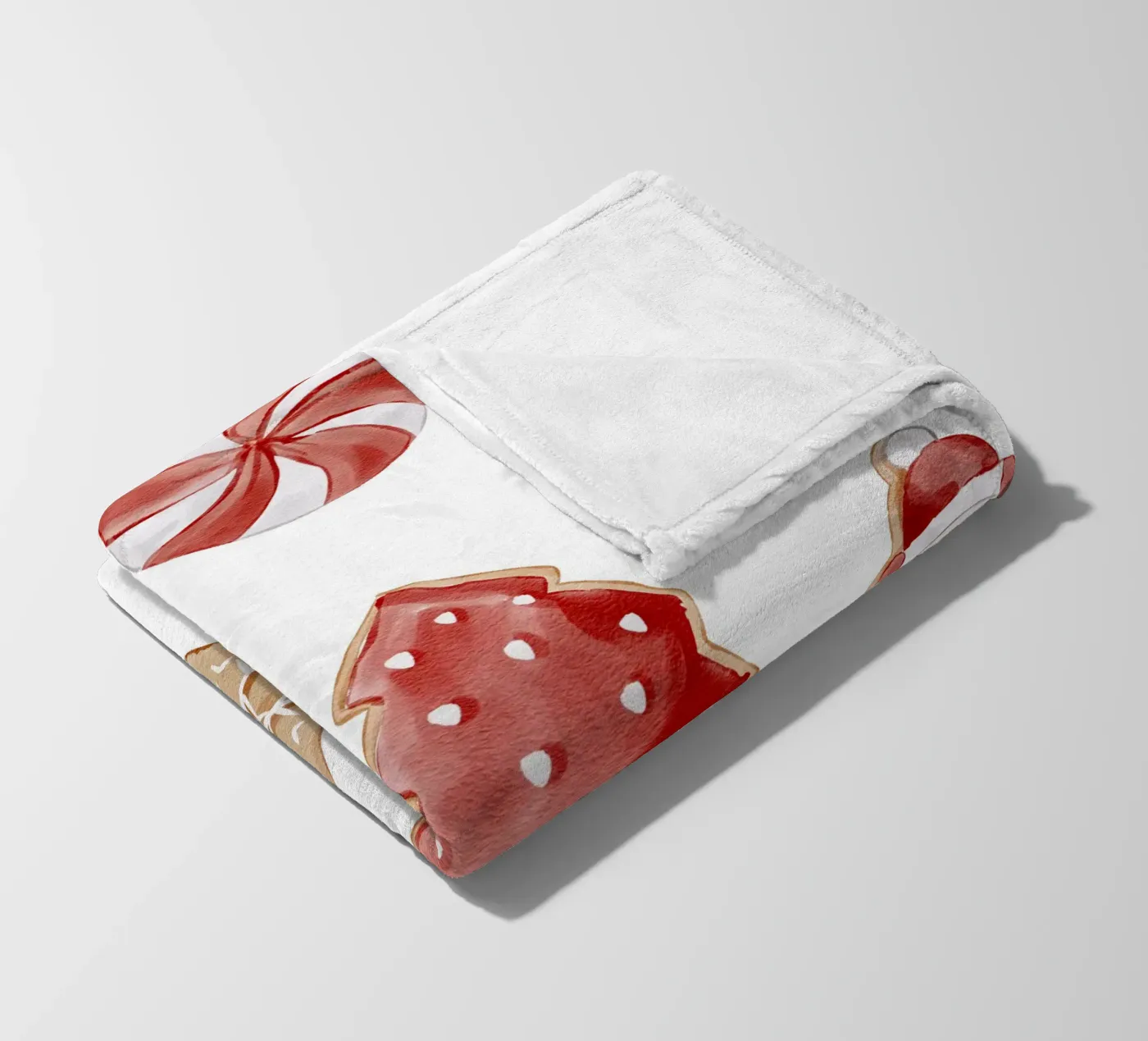 Plätzchen fleece blanket by Kartenliebe