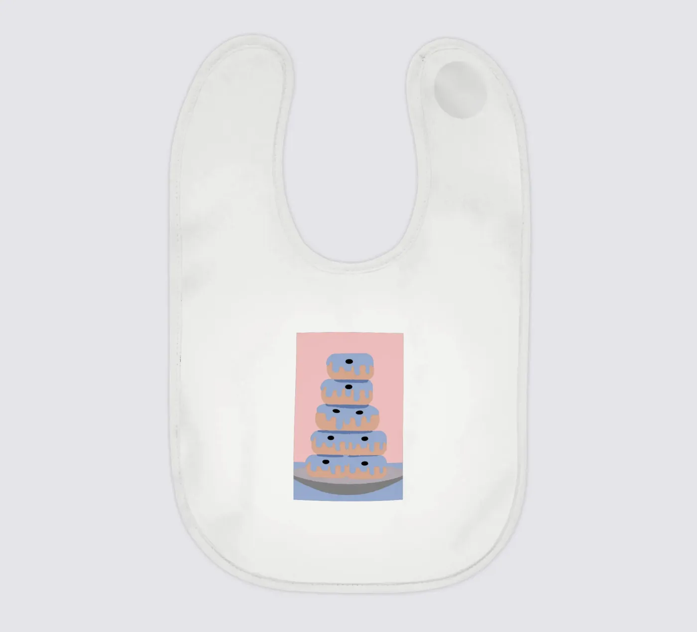 Donuts baby slabbetje van TRENDY POSTER SHOP