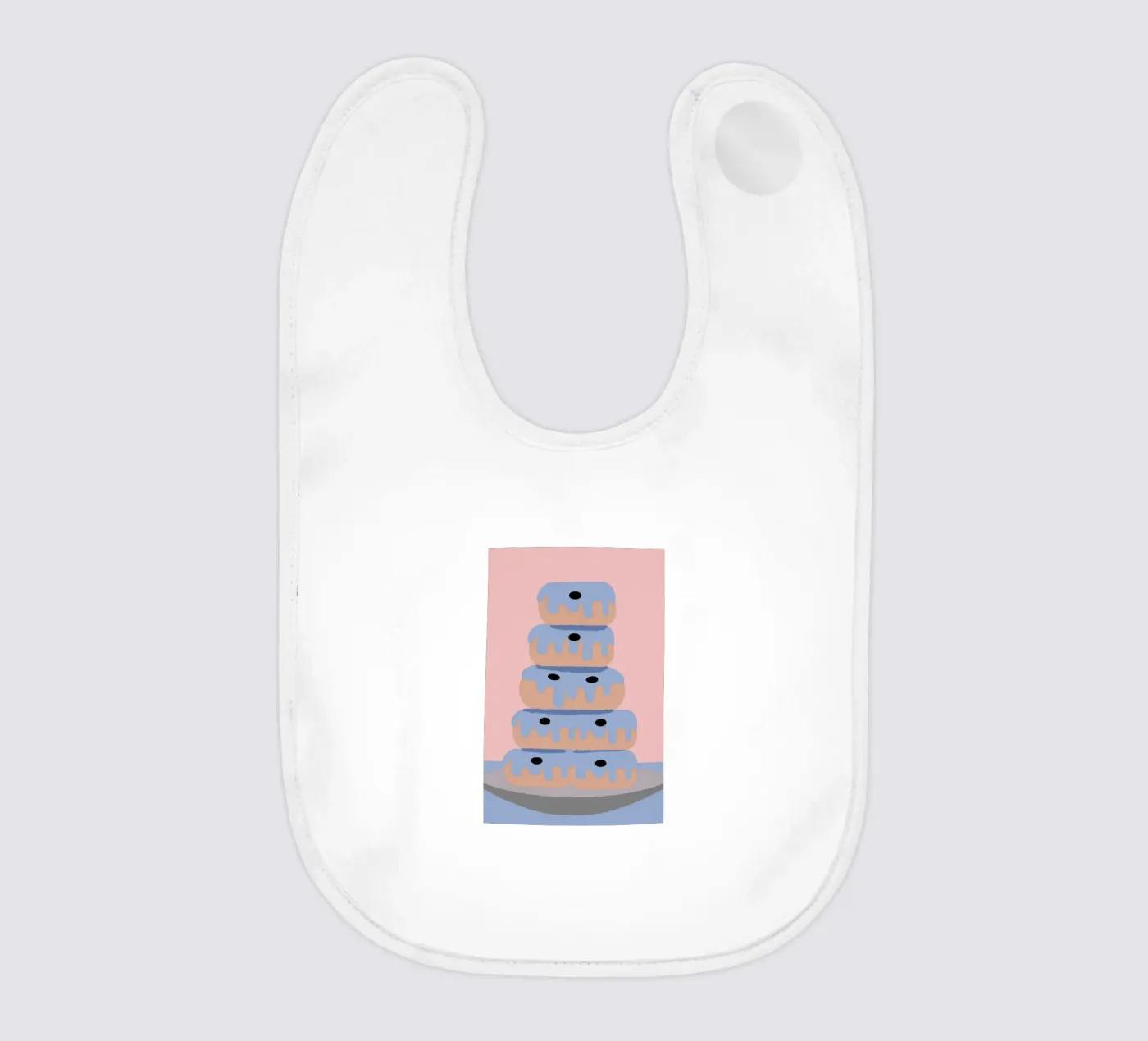 Donuts baby slabbetje van TRENDY POSTER SHOP