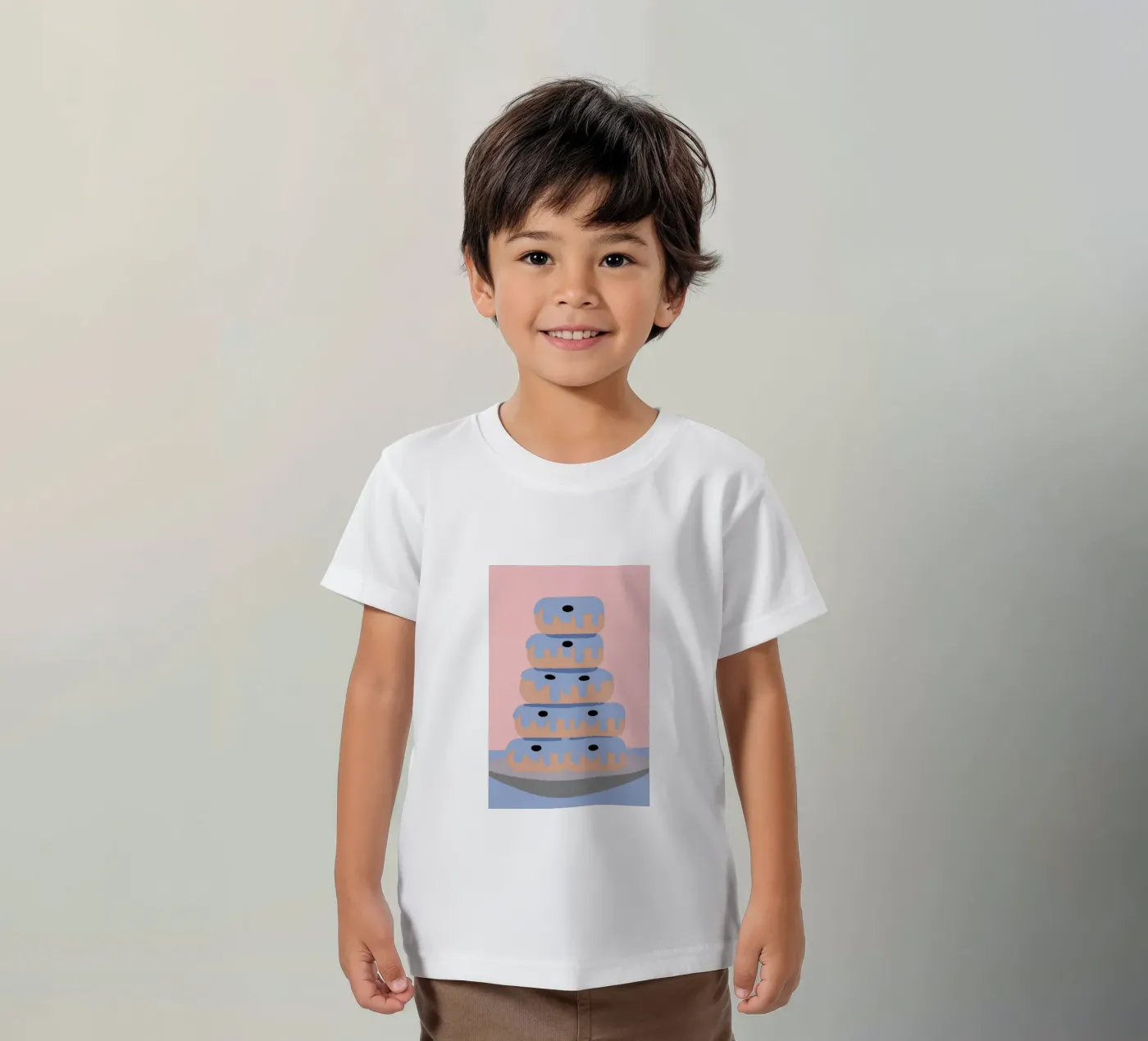 Ciambelle t-shirt bambini da TRENDY POSTER SHOP