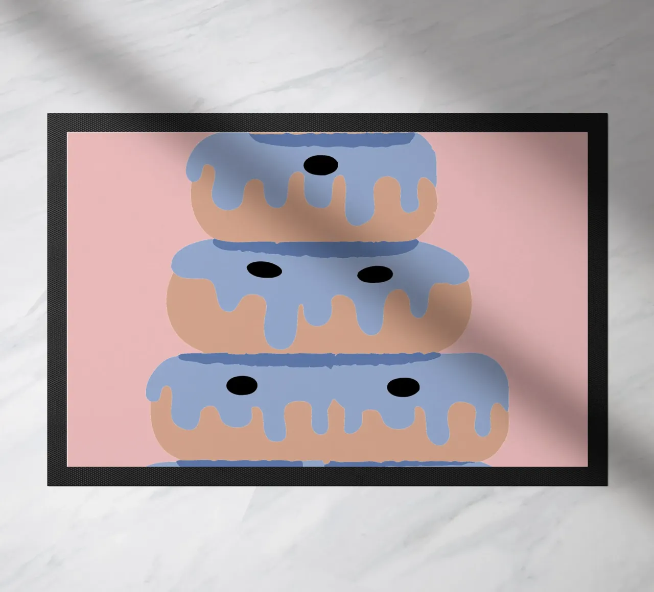 Donuts doormat by TRENDY POSTER SHOP