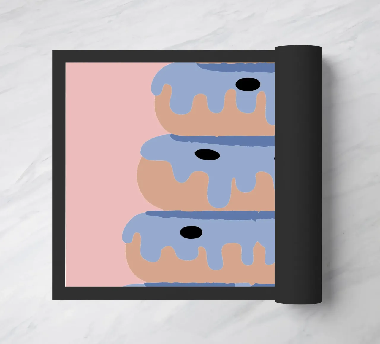 Donuts doormat by TRENDY POSTER SHOP