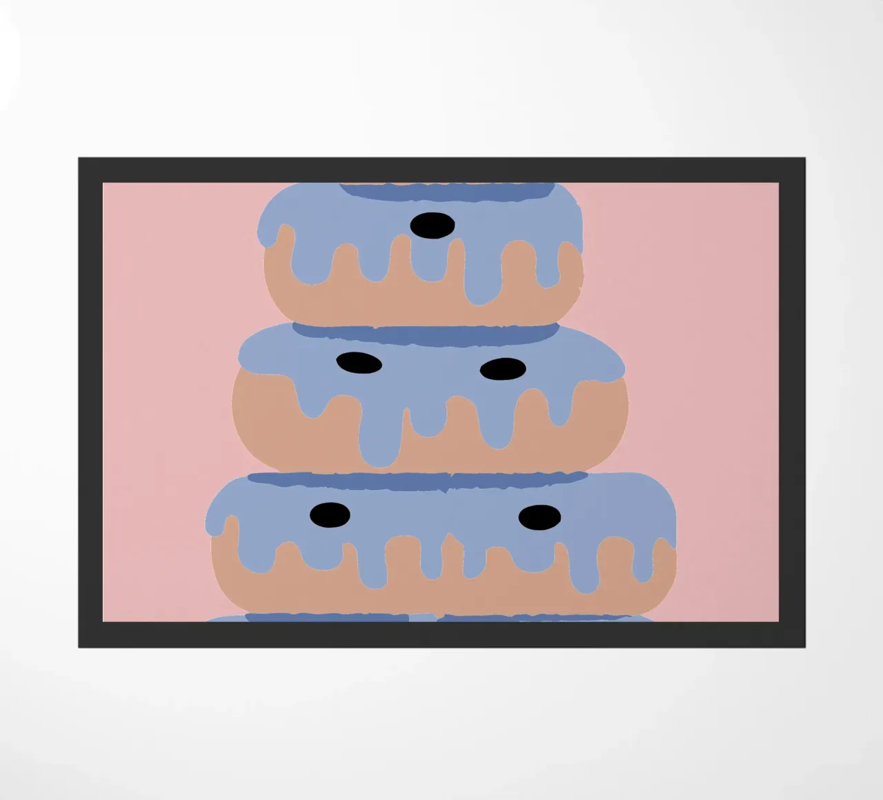 Donuts doormat by TRENDY POSTER SHOP