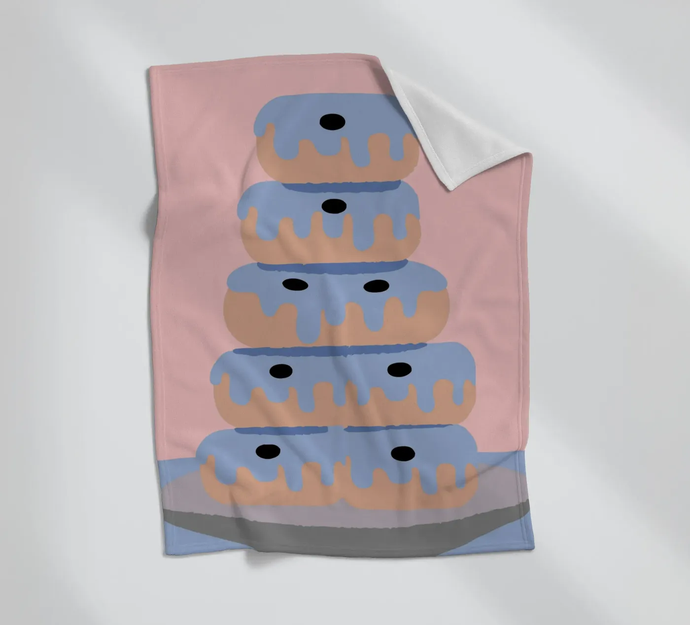 Donuts fleecedeken van TRENDY POSTER SHOP