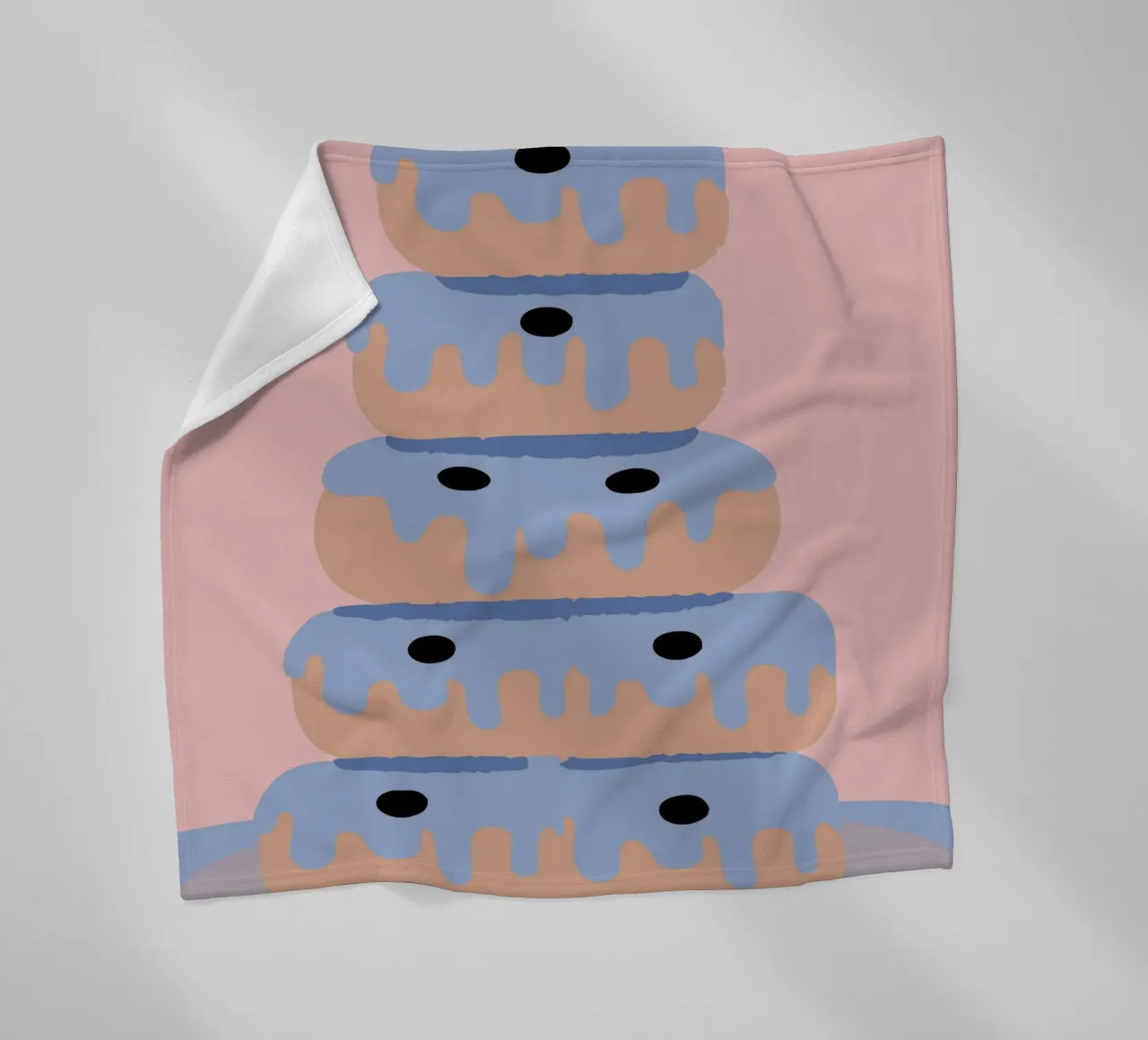 Donuts Fleecedecke von TRENDY POSTER SHOP