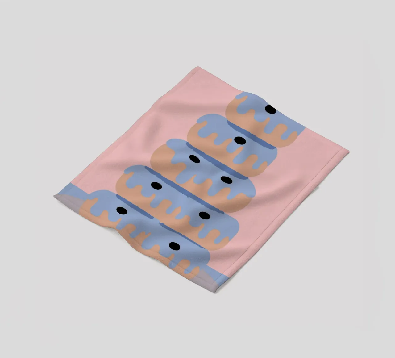 Donuts Fleecedecke von TRENDY POSTER SHOP