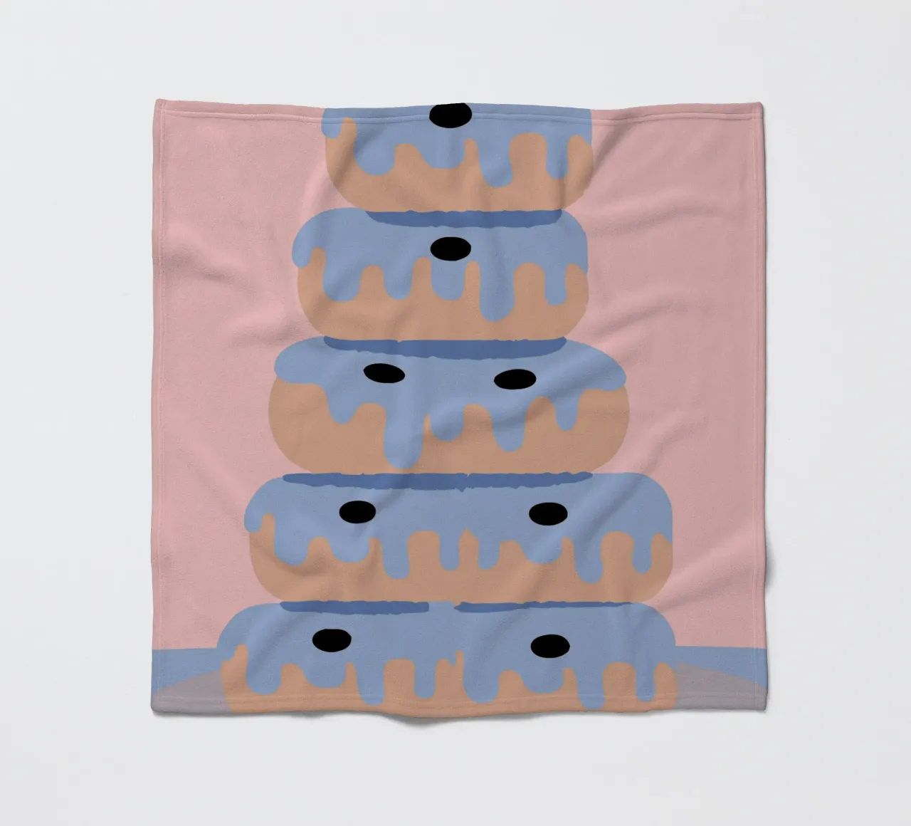 Donuts Fleecedecke von TRENDY POSTER SHOP
