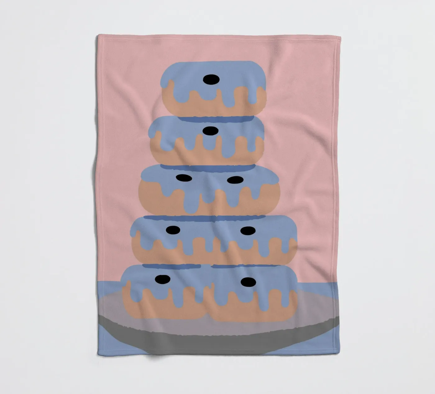 Donuts fleecedeken van TRENDY POSTER SHOP