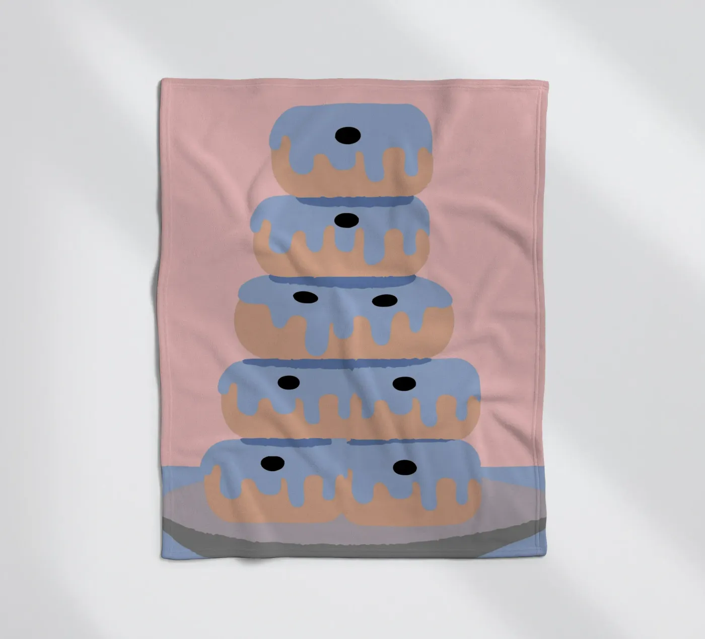 Donuts fleecedeken van TRENDY POSTER SHOP