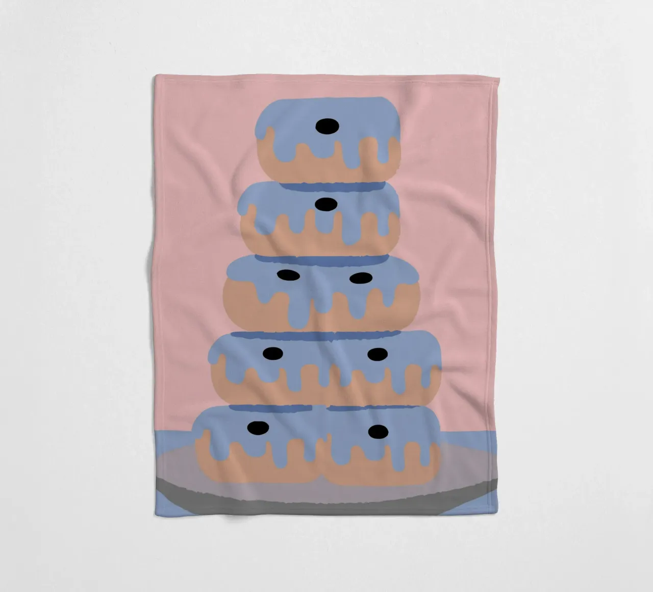 Donuts Fleecedecke von TRENDY POSTER SHOP