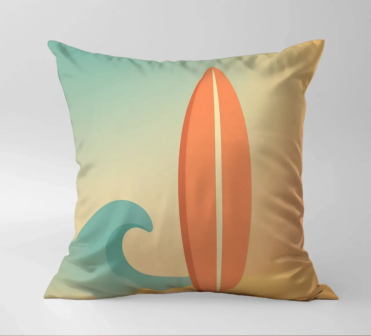 ANGLET - Surf e sabbia soffice cuscino da JETLAG | affiches voyage