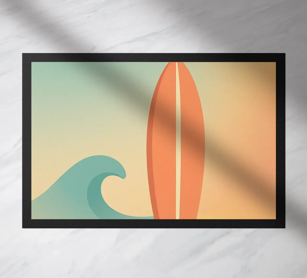 ANGLET - Surf e sabbia soffice zerbino da JETLAG | affiches voyage
