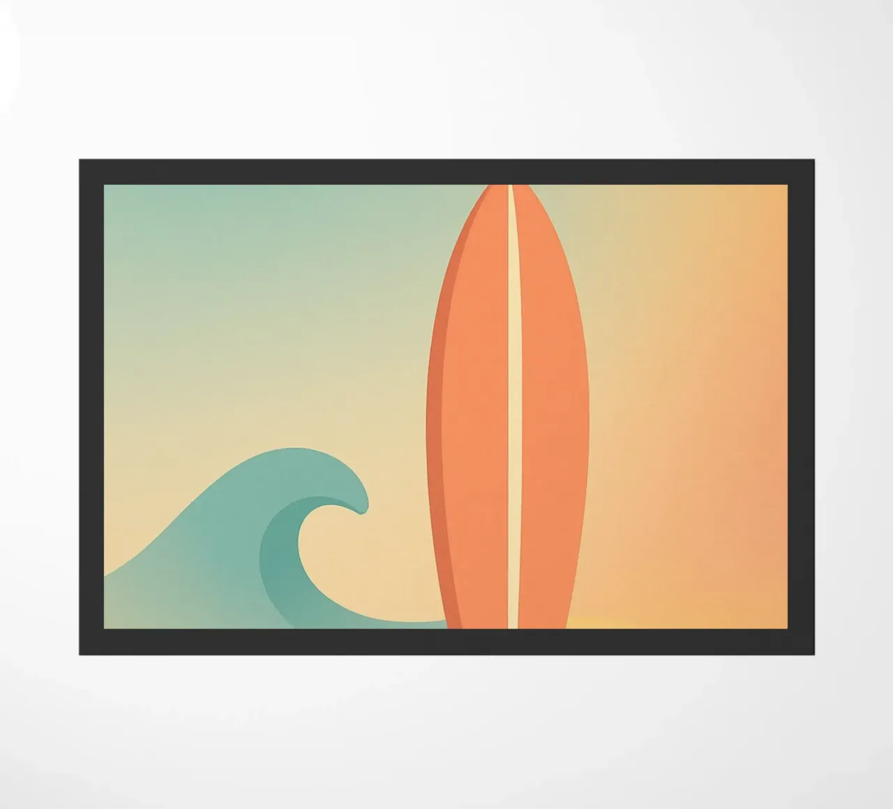 ANGLET - Surf e sabbia soffice zerbino da JETLAG | affiches voyage