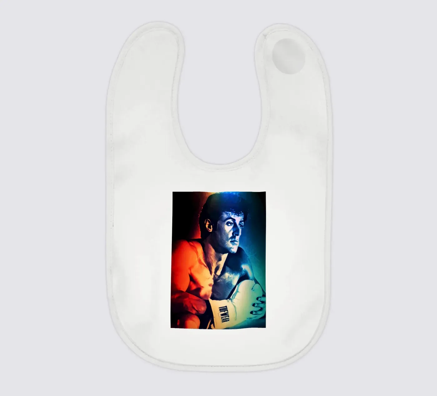 Sylvester Stallone bavaglino da Lembayung art