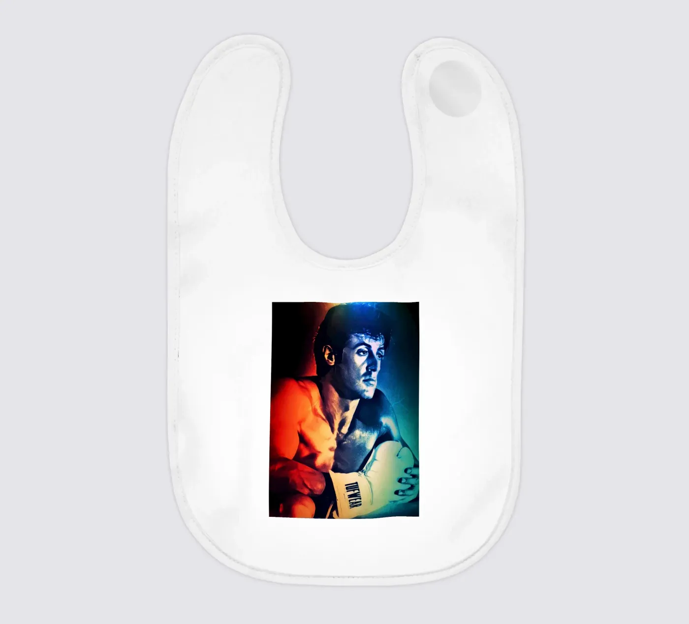 Sylvester Stallone bavaglino da Lembayung art