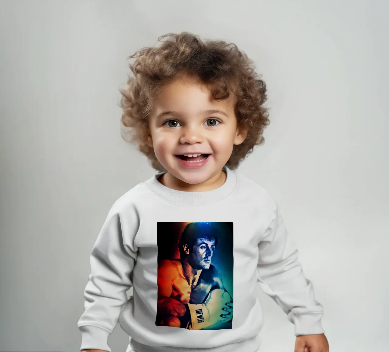 Sylvester Stallone felpa neonato da Lembayung art