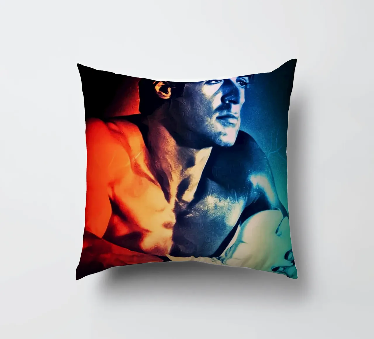 Sylvester Stallone cuscino da Lembayung art