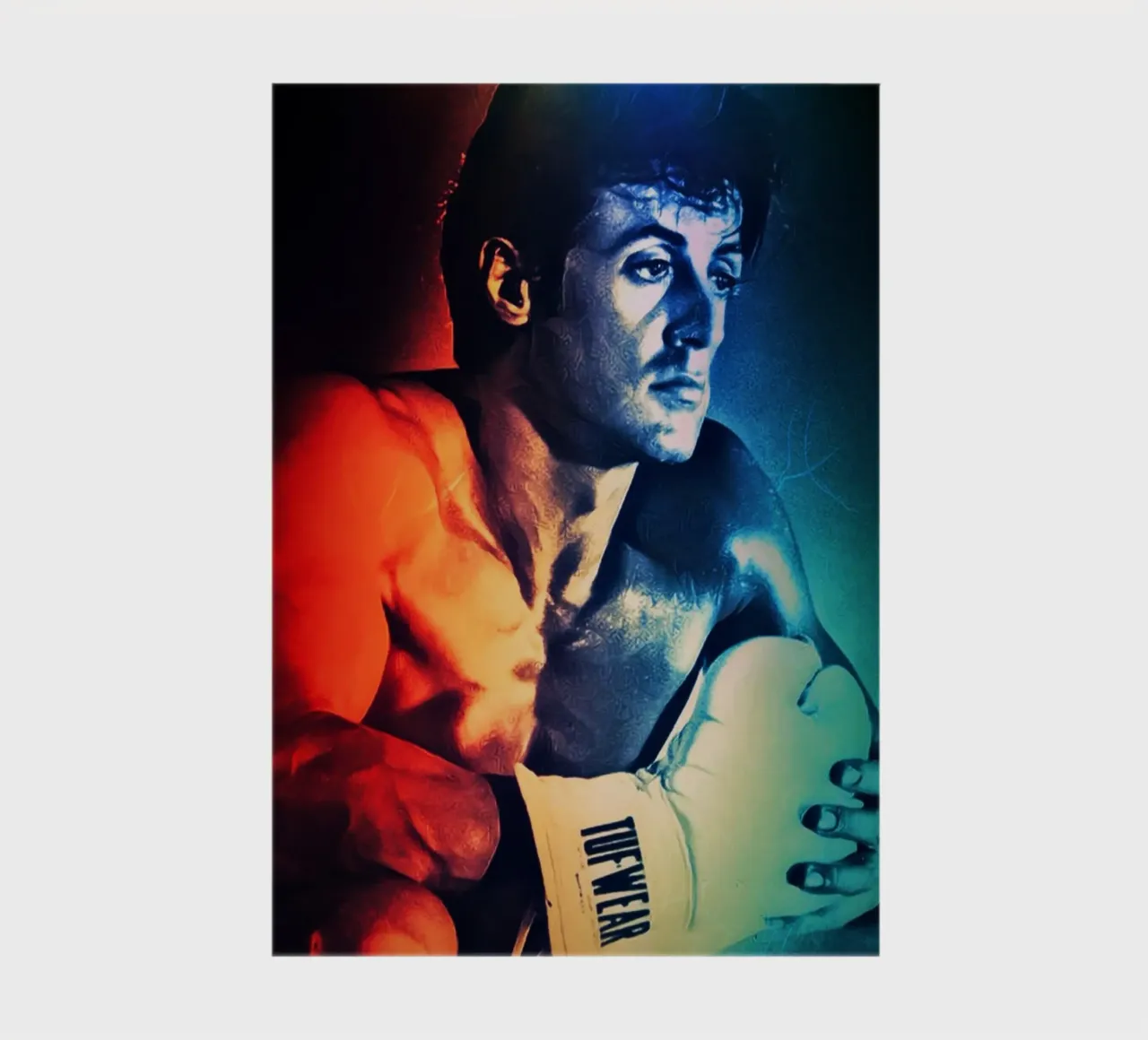 Sylvester Stallone notebook by Lembayung art